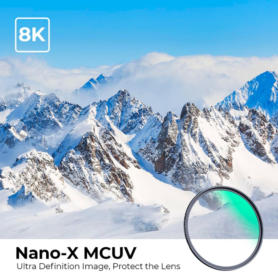 K&F Concept 127mm Nano-X B270 MCUV Filter, HD, Waterproof, Anti Scratch, Green Coated KF01.2085 - 3